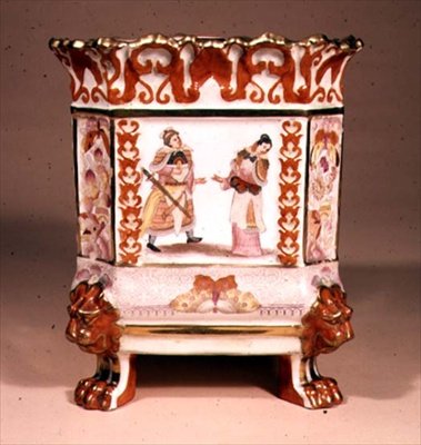 Chinesischer Jardiniere, entworfen von John Davenport, ca. 1820 von English School